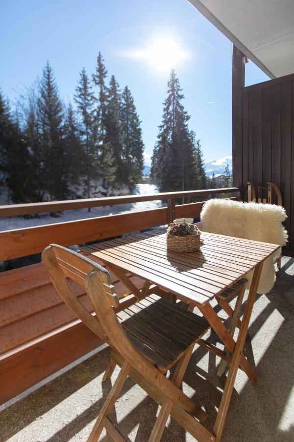 Grand Studio Au Centre De Crans Exterior foto